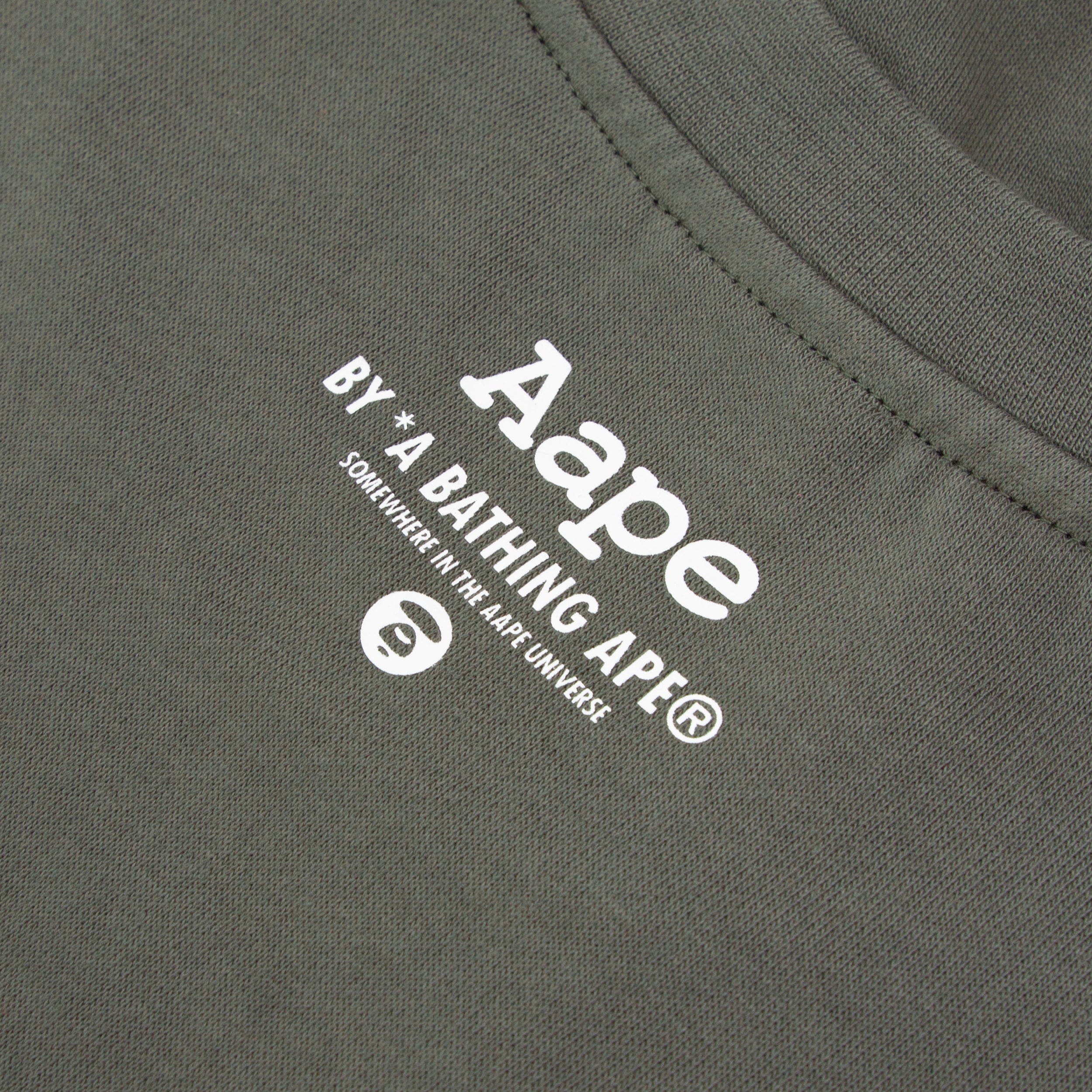 AAPE BASIC CREW NECK SWEATER