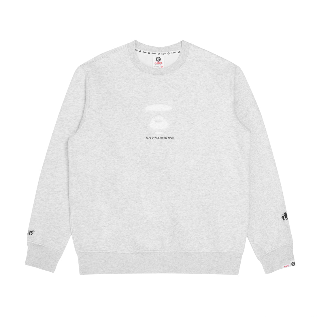 MOONFACE DEBOSSED SWEATSHIRT