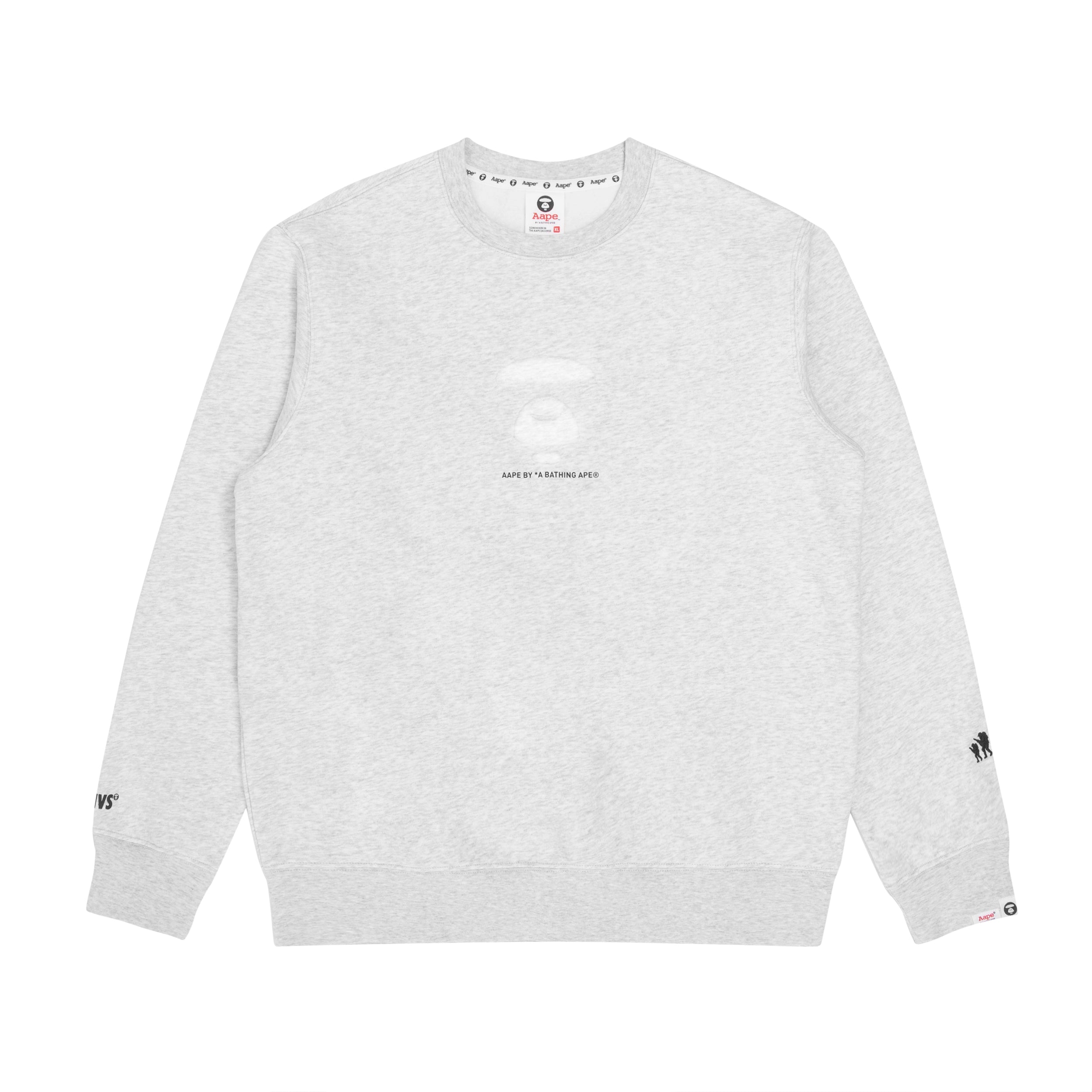 MOONFACE DEBOSSED SWEATSHIRT