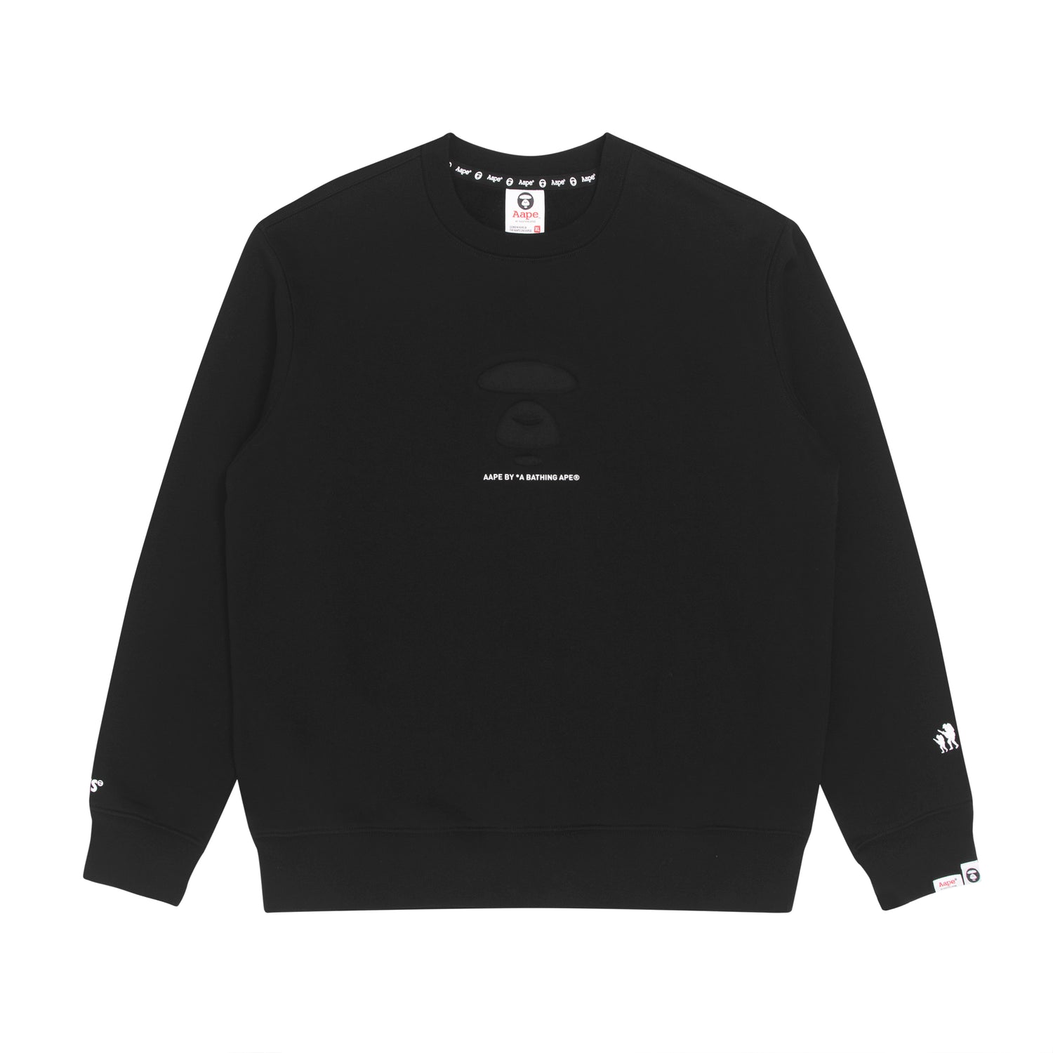 AAPE BASIC CREW NECK SWEATER