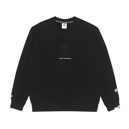 AAPE BASIC CREW NECK SWEATER