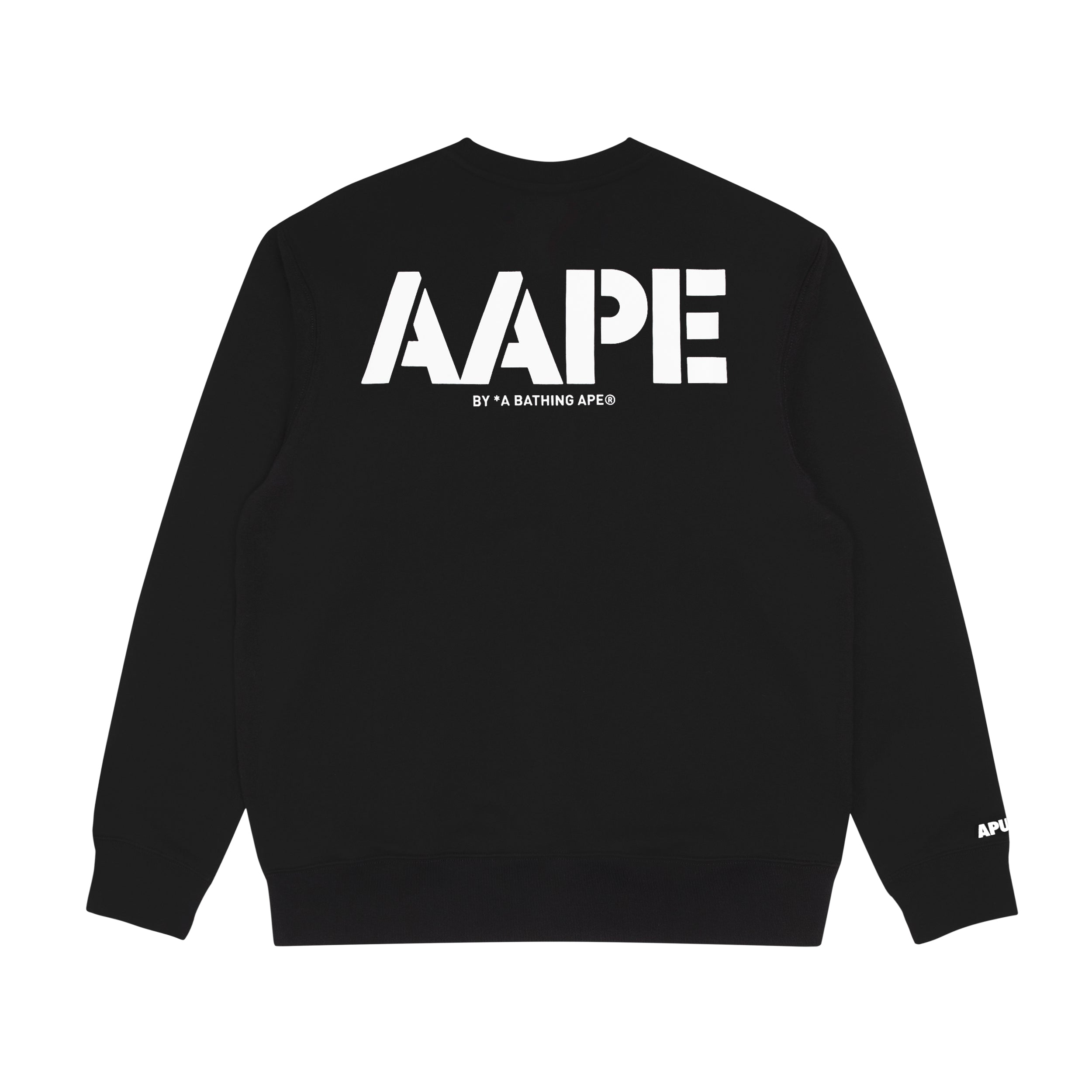 AAPE BASIC CREW NECK SWEATER