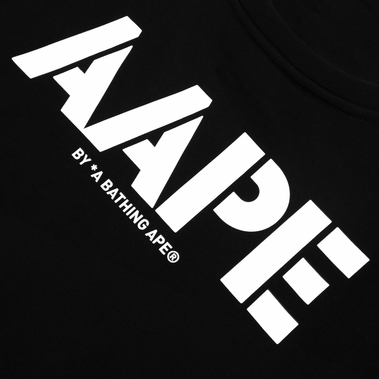 AAPE BASIC CREW NECK SWEATER