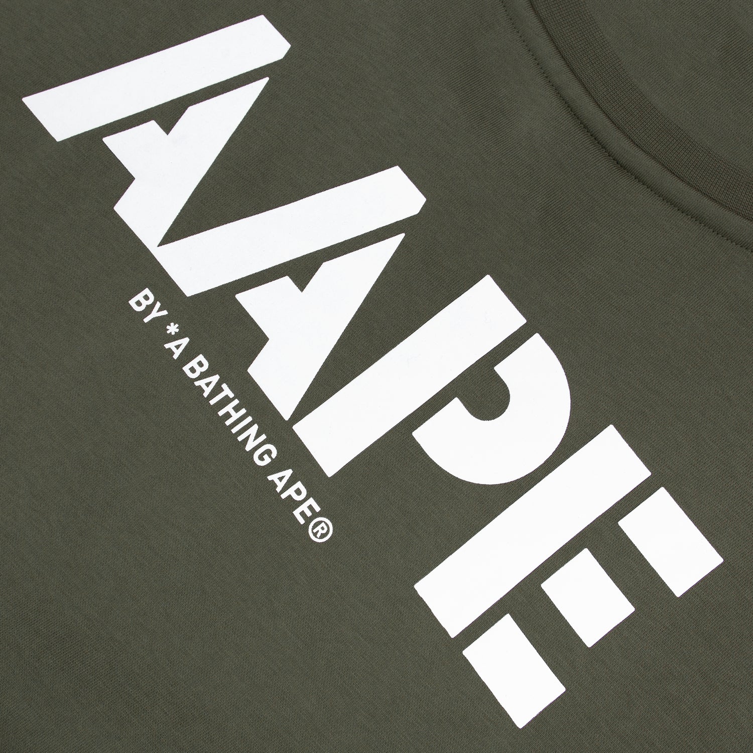 AAPE BASIC CREW NECK SWEATER