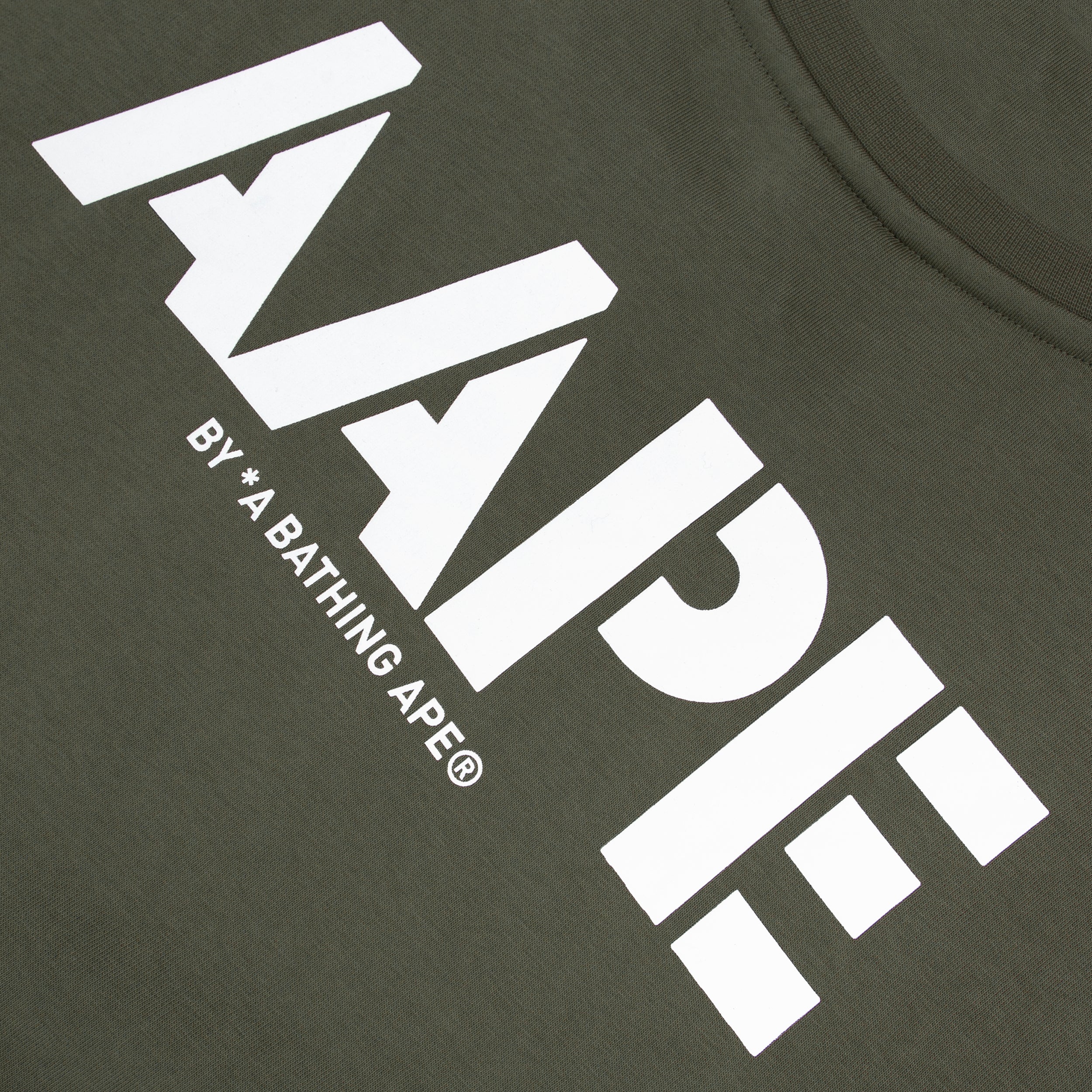 AAPE BASIC CREW NECK SWEATER