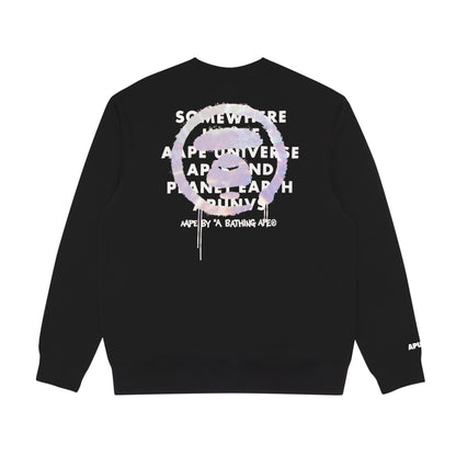 AAPE BASIC CREW NECK SWEATER