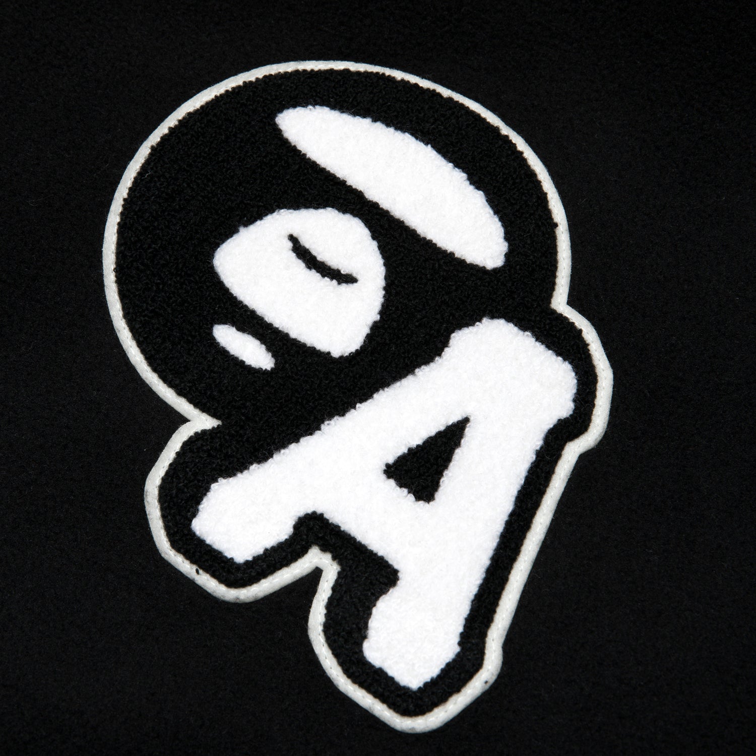 AAPE FANCY ZIP UP SWEATER