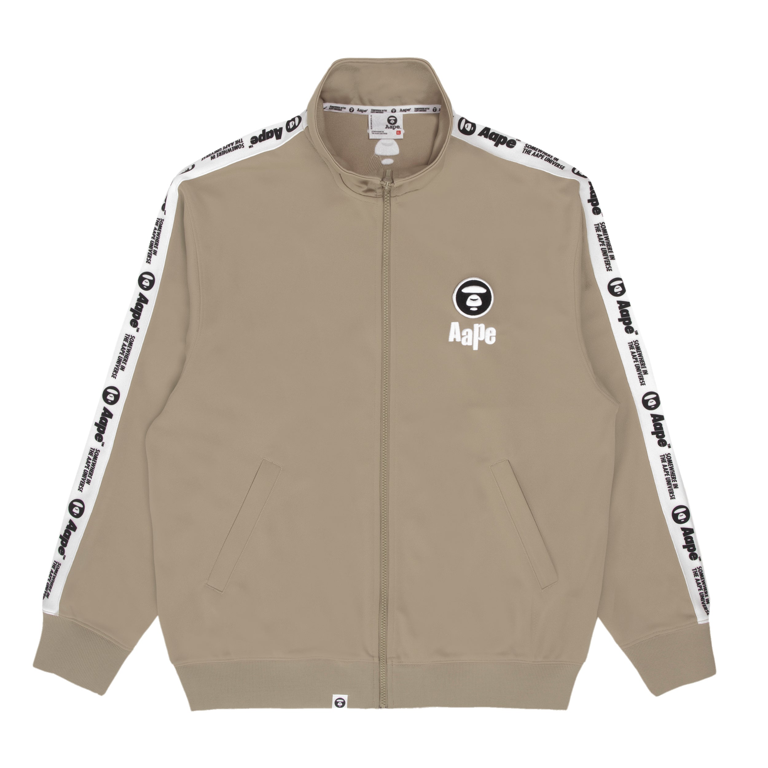 MOONFACE PATCH ZIP-UP TRACK JACKET