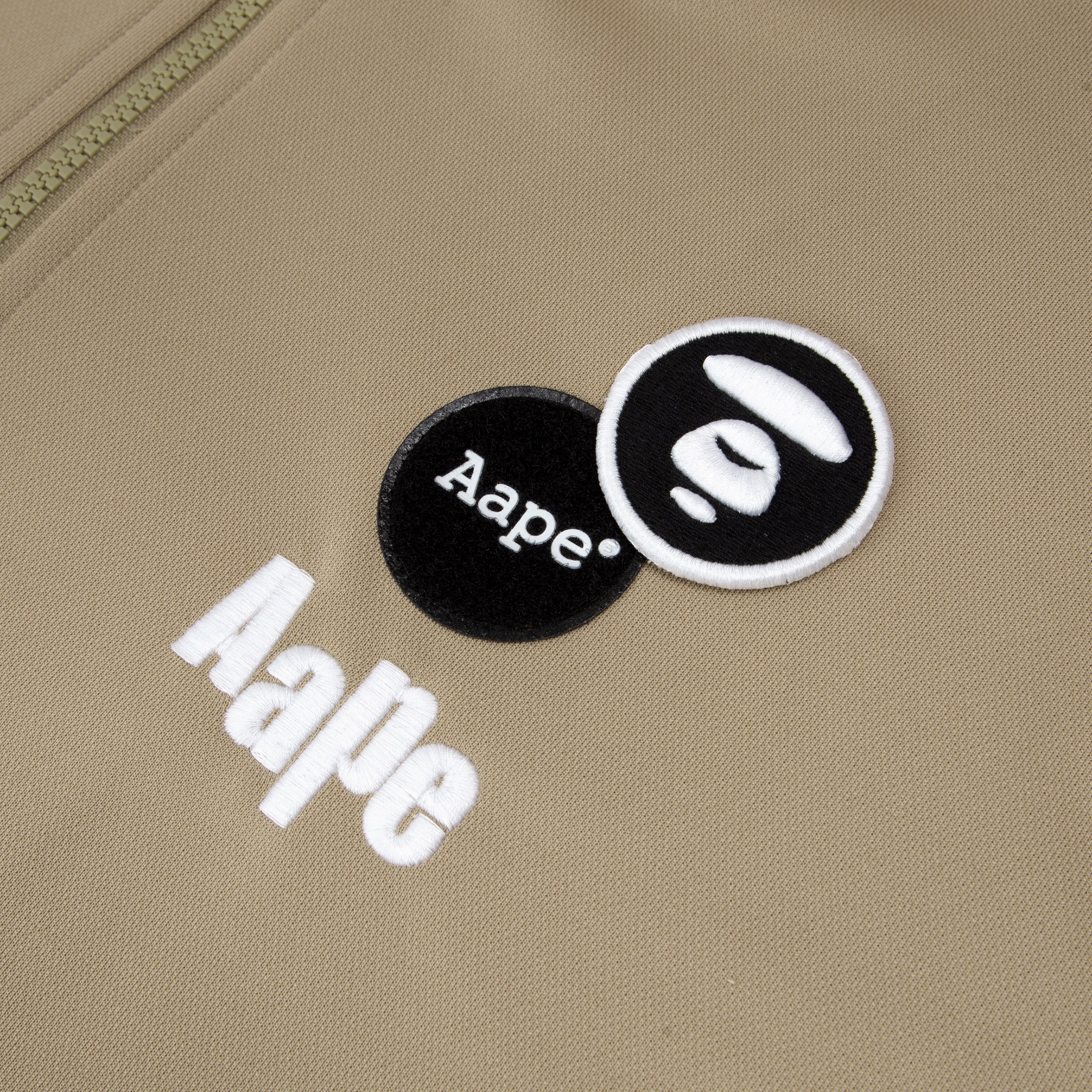 MOONFACE PATCH ZIP-UP TRACK JACKET