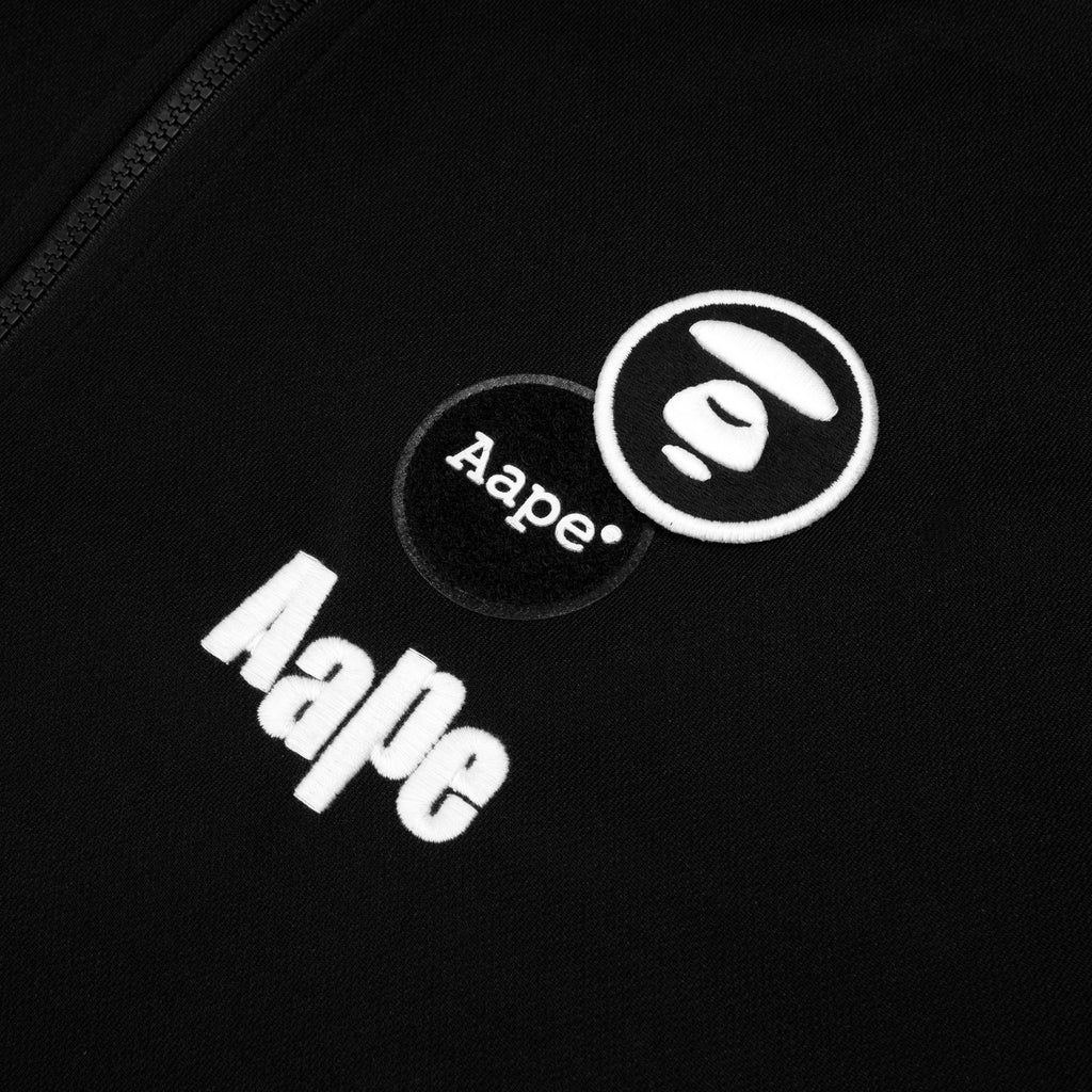 MOONFACE PATCH ZIP-UP TRACK JACKET | AAPE US