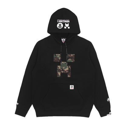 AAPE X MINECRAFT LOGO BACK HOODIE