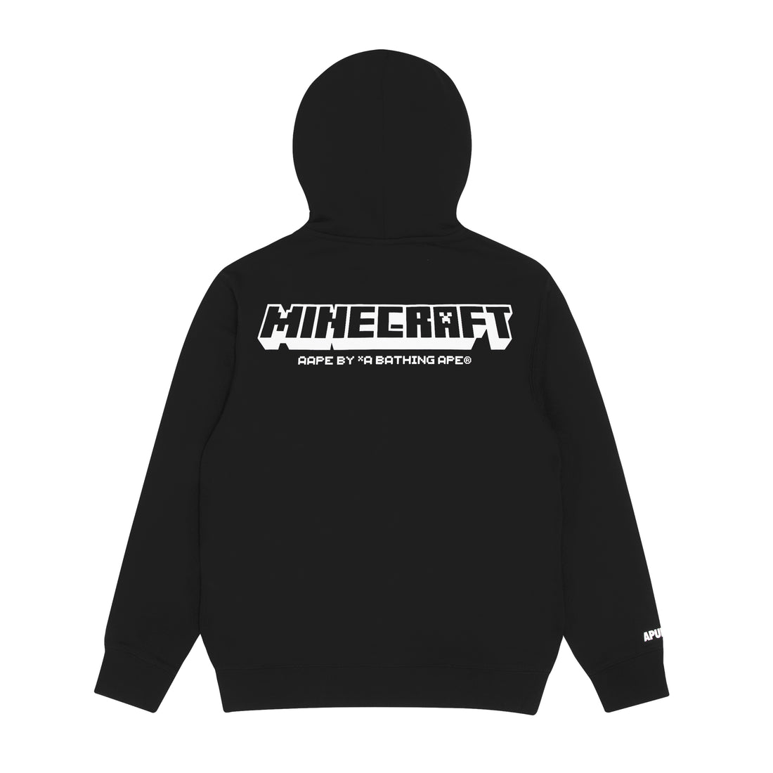AAPE X MINECRAFT LOGO BACK HOODIE