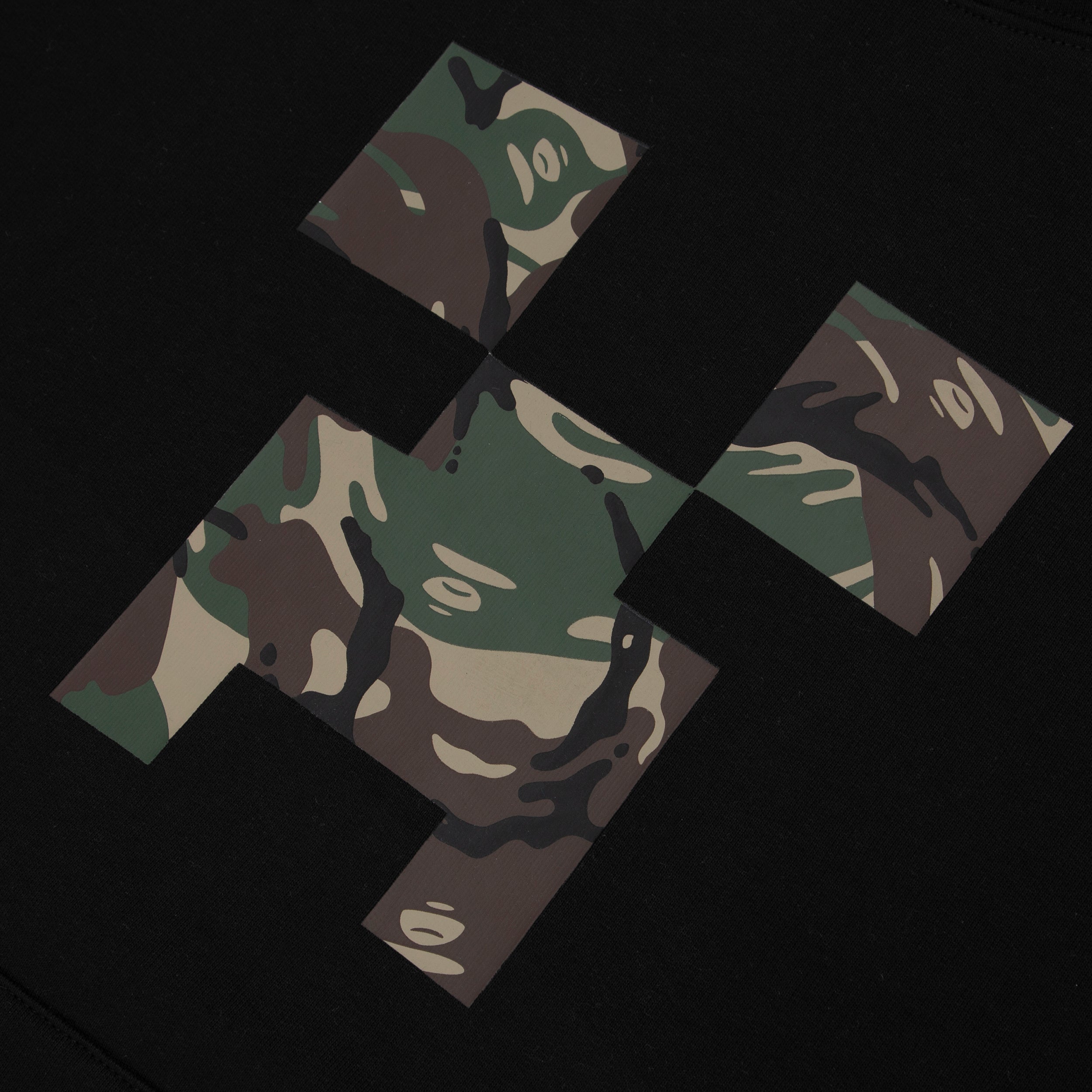 AAPE X MINECRAFT LOGO BACK HOODIE