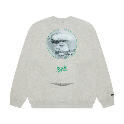 AAPE X COCA-COLA MOONFACE GRAPHIC SWEATSHIRT