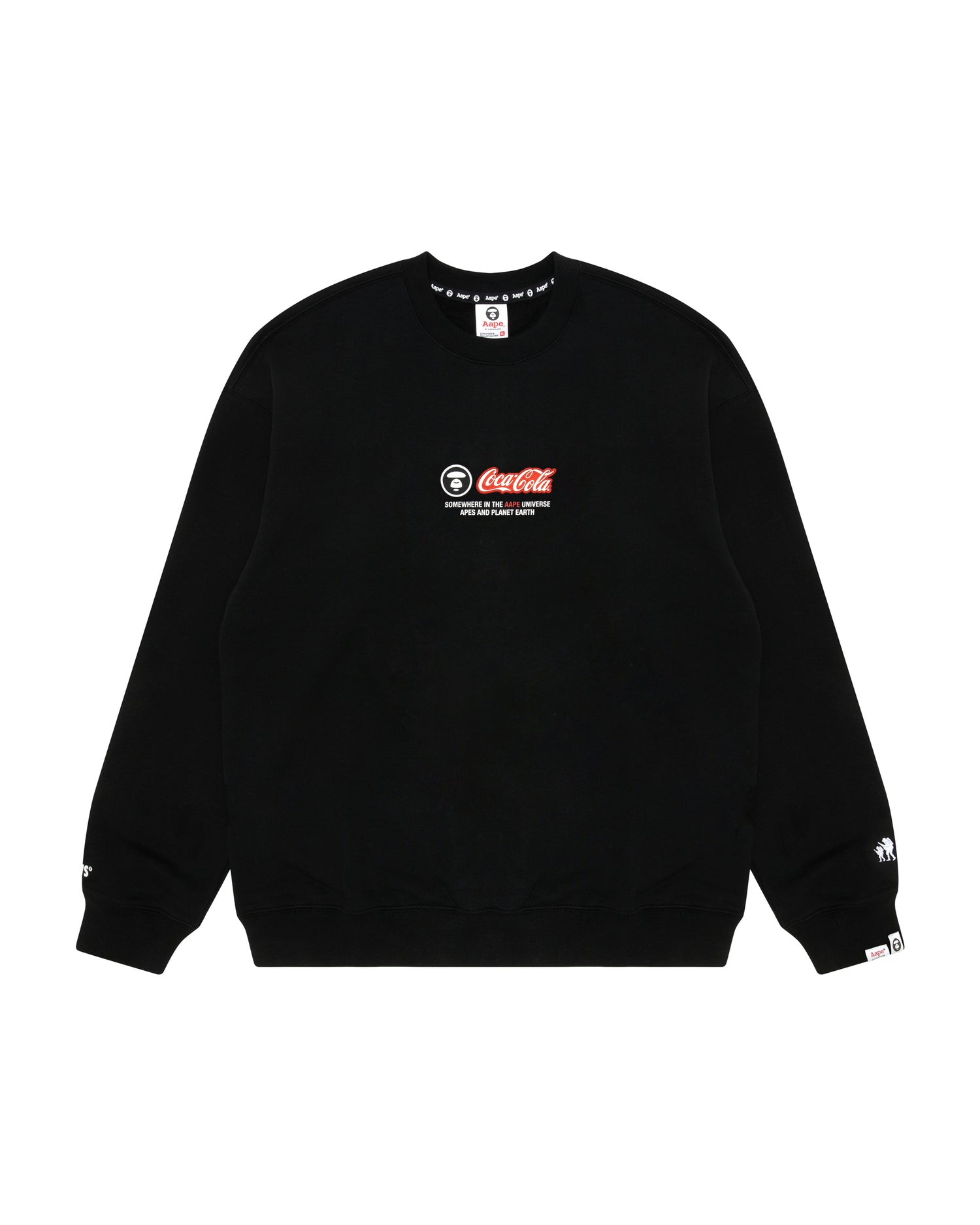 AAPE THEME CREW NECK SWEAT