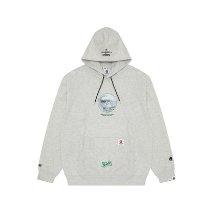 AAPE X COCA-COLA MOONFACE GRAPHIC HOODIE