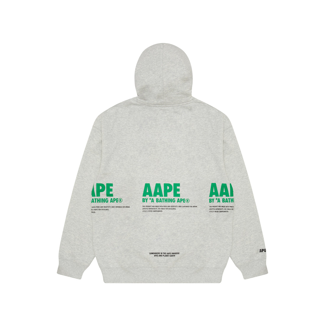 AAPE X COCA-COLA MOONFACE GRAPHIC HOODIE