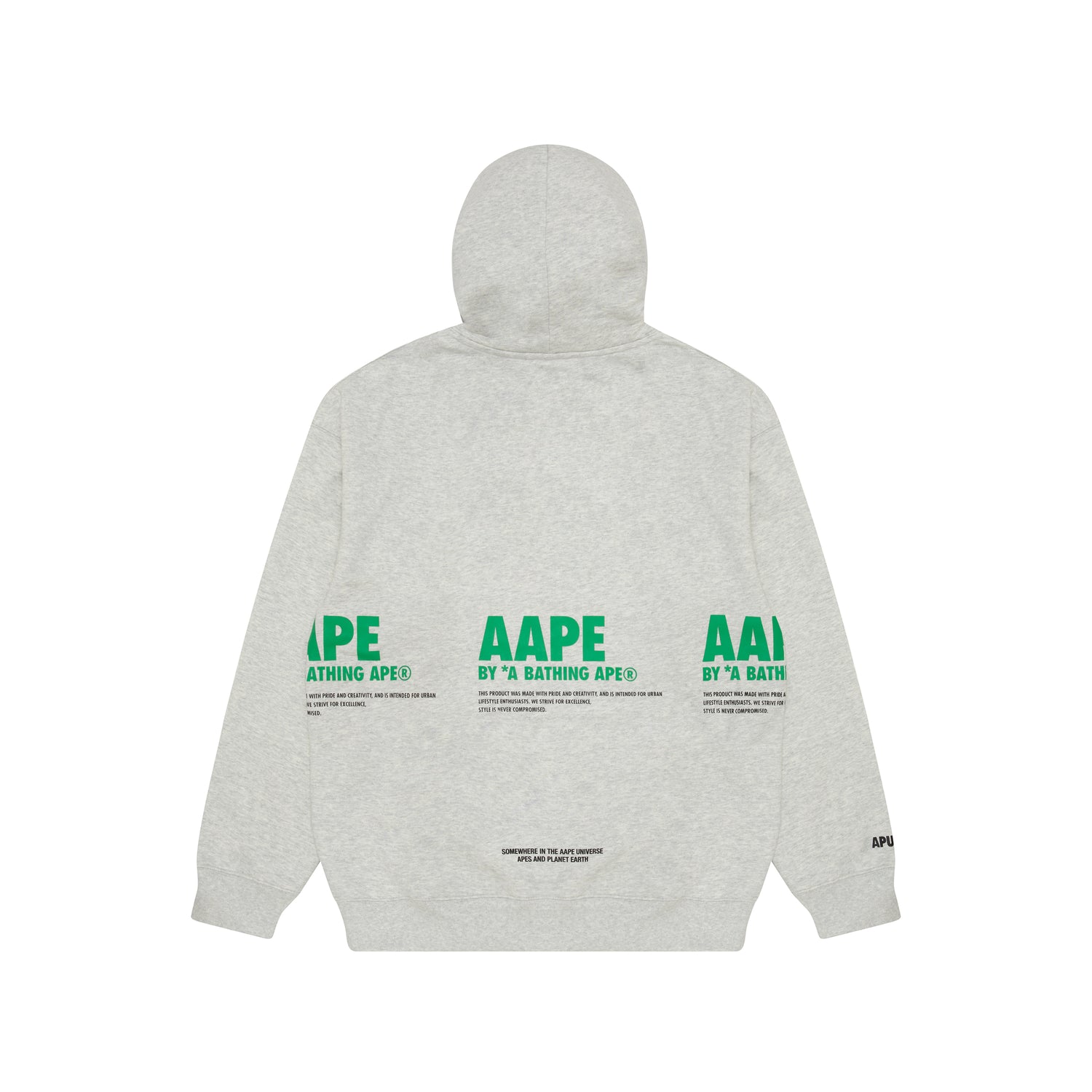 AAPE X COCA-COLA MOONFACE GRAPHIC HOODIE