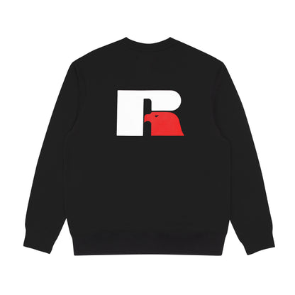 AAPE X RUSSELL ATHLETIC MOONFACE LOGO SWEATSHIRT