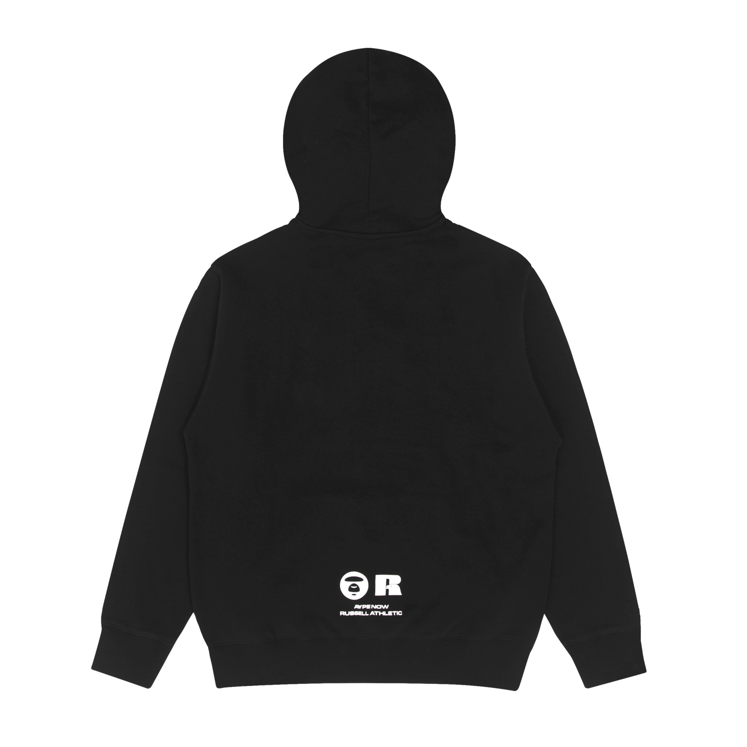 AAPE X RUSSELL ATHLETIC MOONFACE LOGO HOODIE