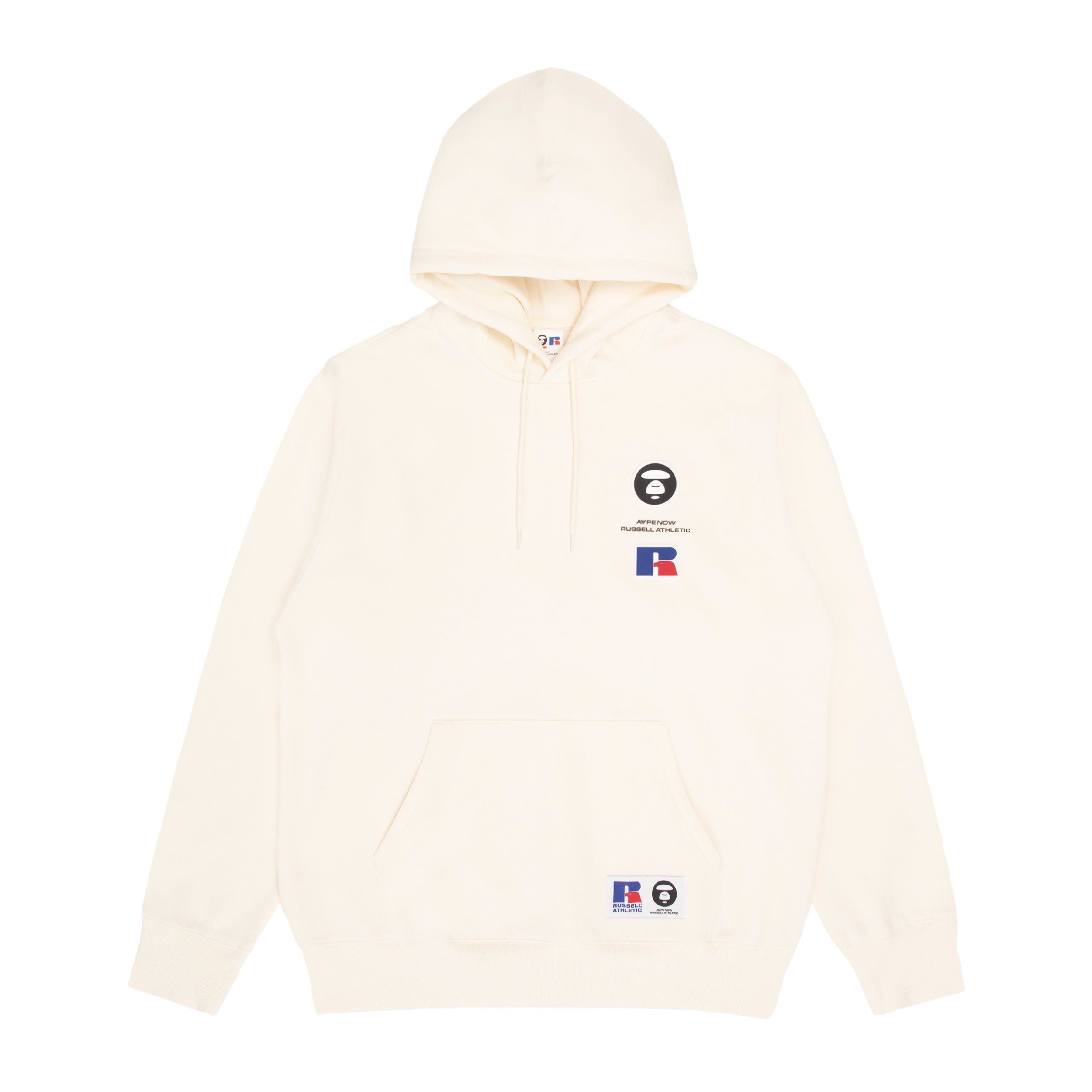 AAPE X RUSSELL ATHLETIC MOONFACE LOGO HOODIE