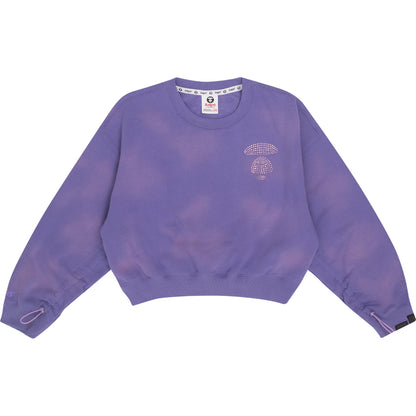 AAPE MOONFACE TIE-DYE SWEATER