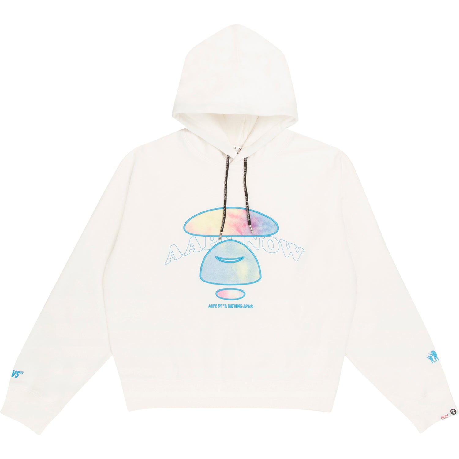 AAPE MOONFACE EMBROIDERED HOODIE