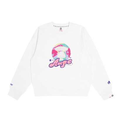 AAPE 23&quot; CREW NECK SWEATER LADIES