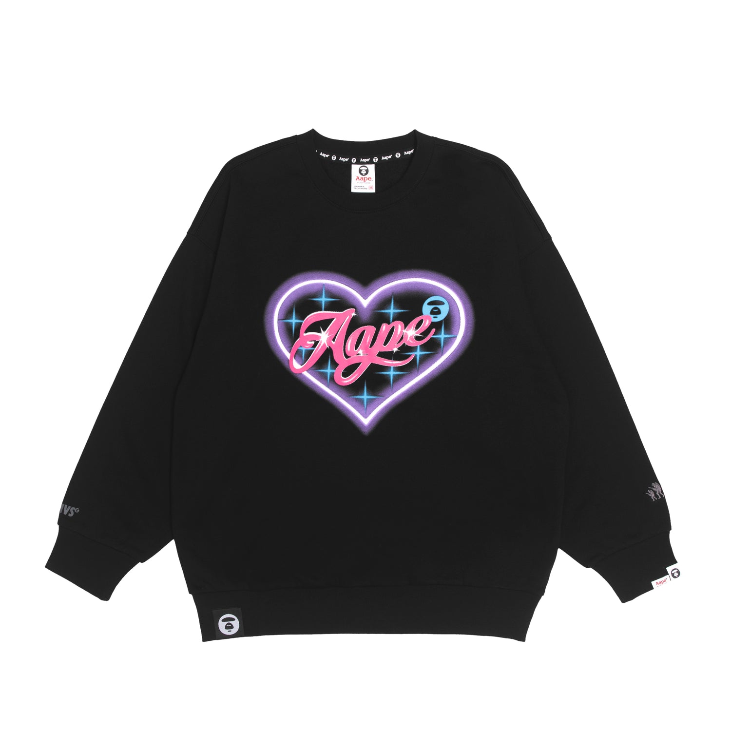 AAPE 27.5&quot; CREW NECK SWEATER LADIES