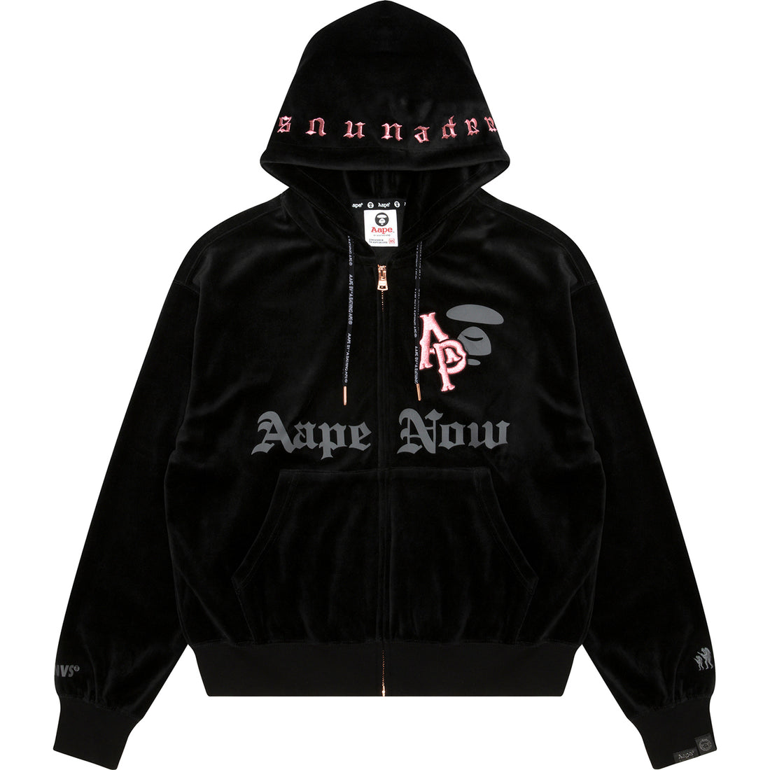 AAPE 23" ZIP UP SWEATER LADIES