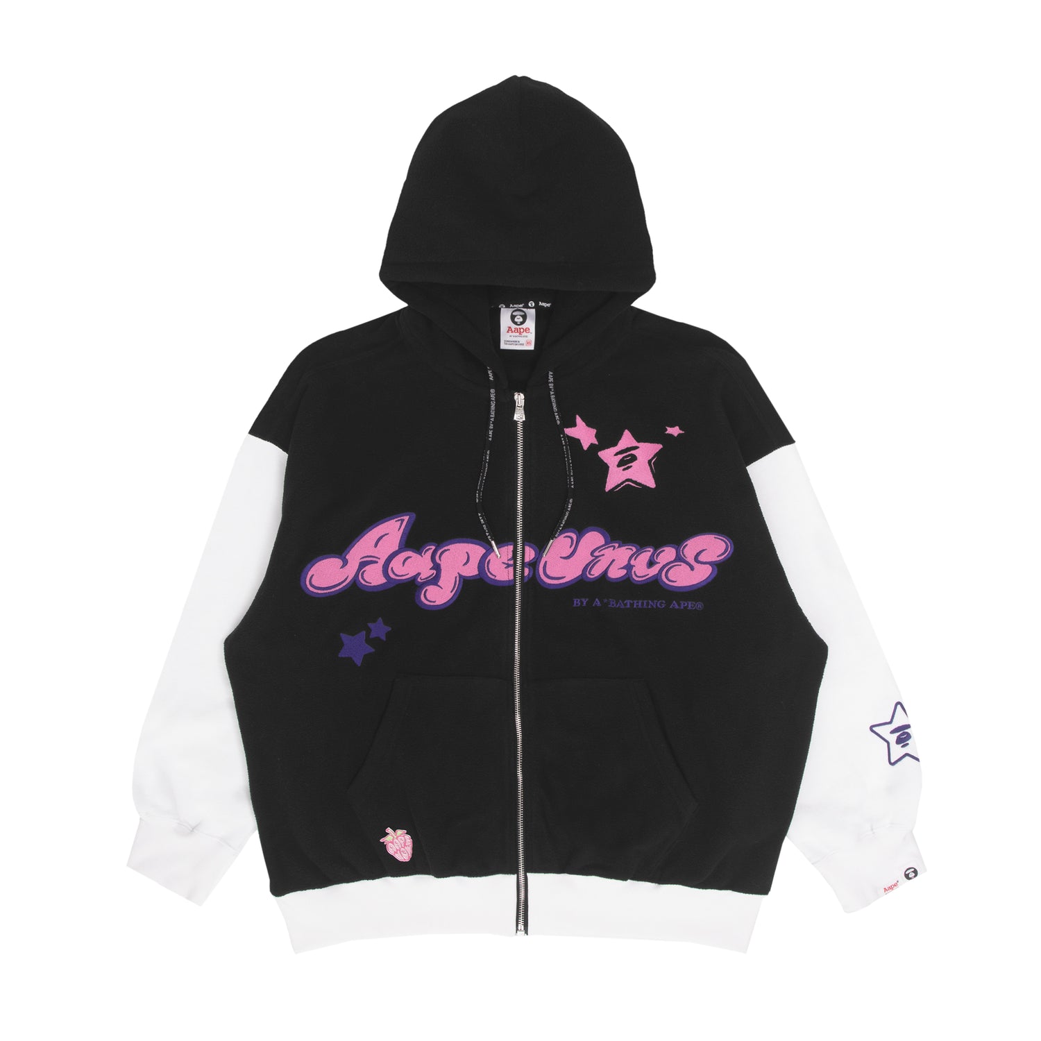 AAPE 27.5&quot; ZIP UP SWEATER LADIES