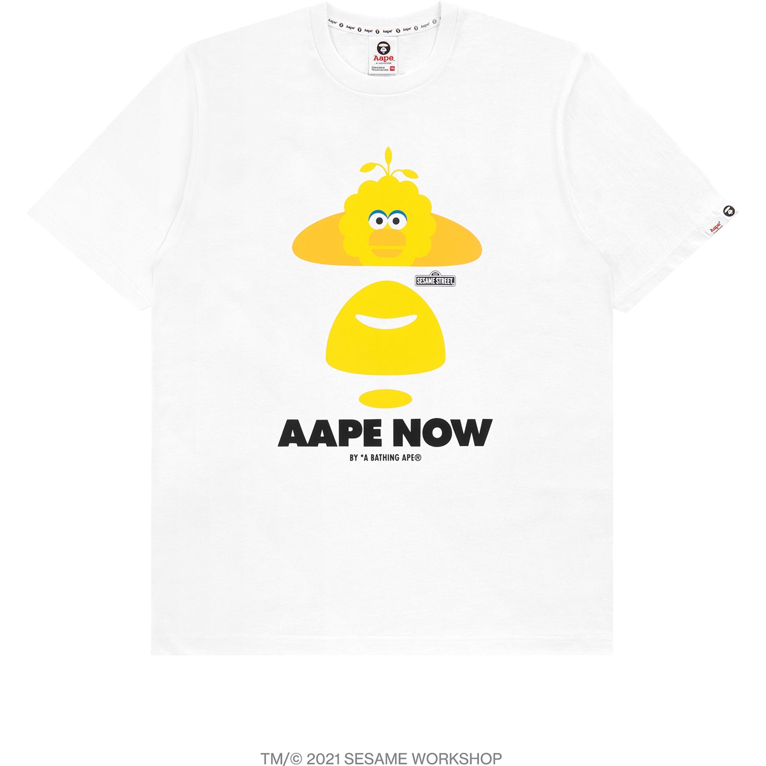 AAPE X SESAME STREET PRINT TEE KIDS