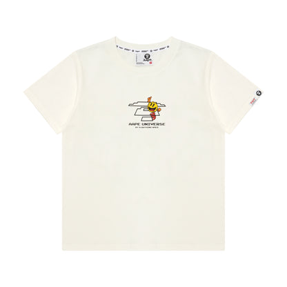 AAPE X PAC-MAN GRAPHIC PRINTED TEE KIDS