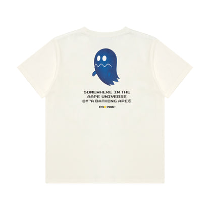 AAPE X PAC-MAN MOONFACE GRAPHIC TEE KIDS