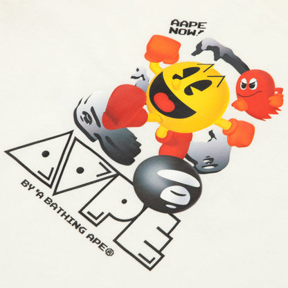 AAPE X PAC-MAN MOONFACE GRAPHIC TEE KIDS