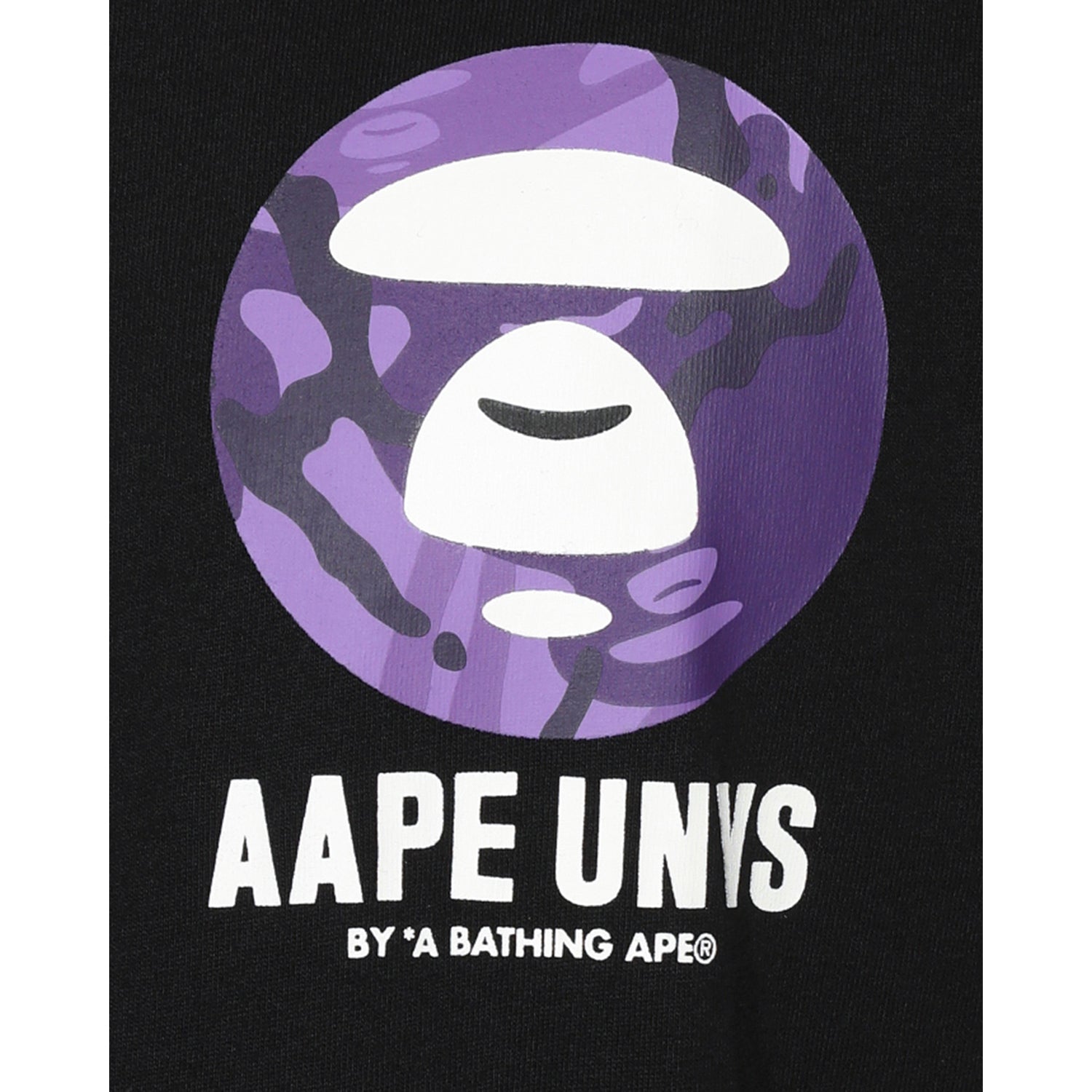 AAPE CAMO LOGO PRINT TEE