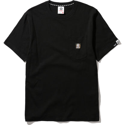 AAPE LOGO PATCH POCKET TEE