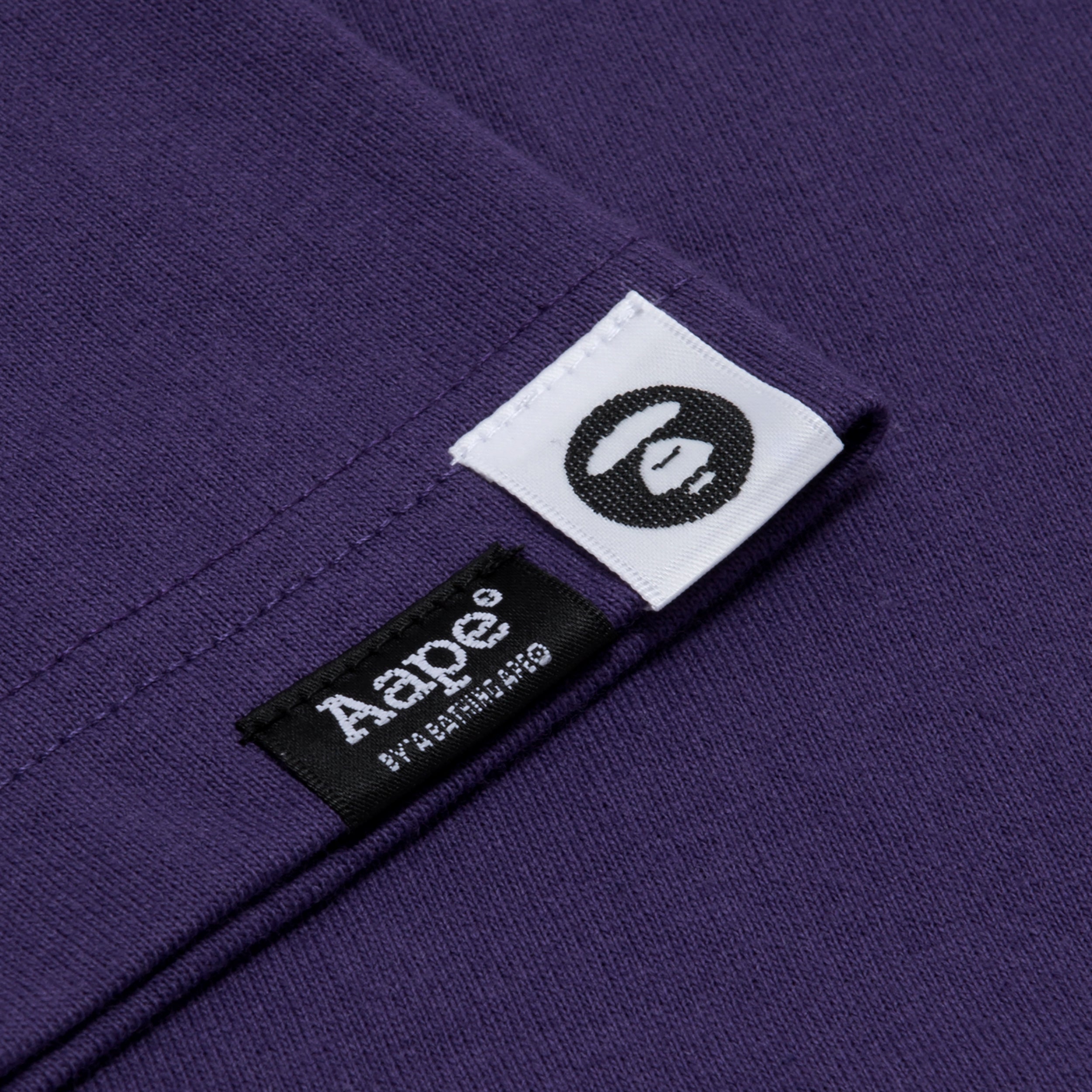 AAPE LOGO BADGE APPLIQUÉ TEE