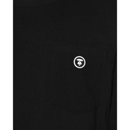 AAPE SIDE SLIT CHEST POCKET TEE