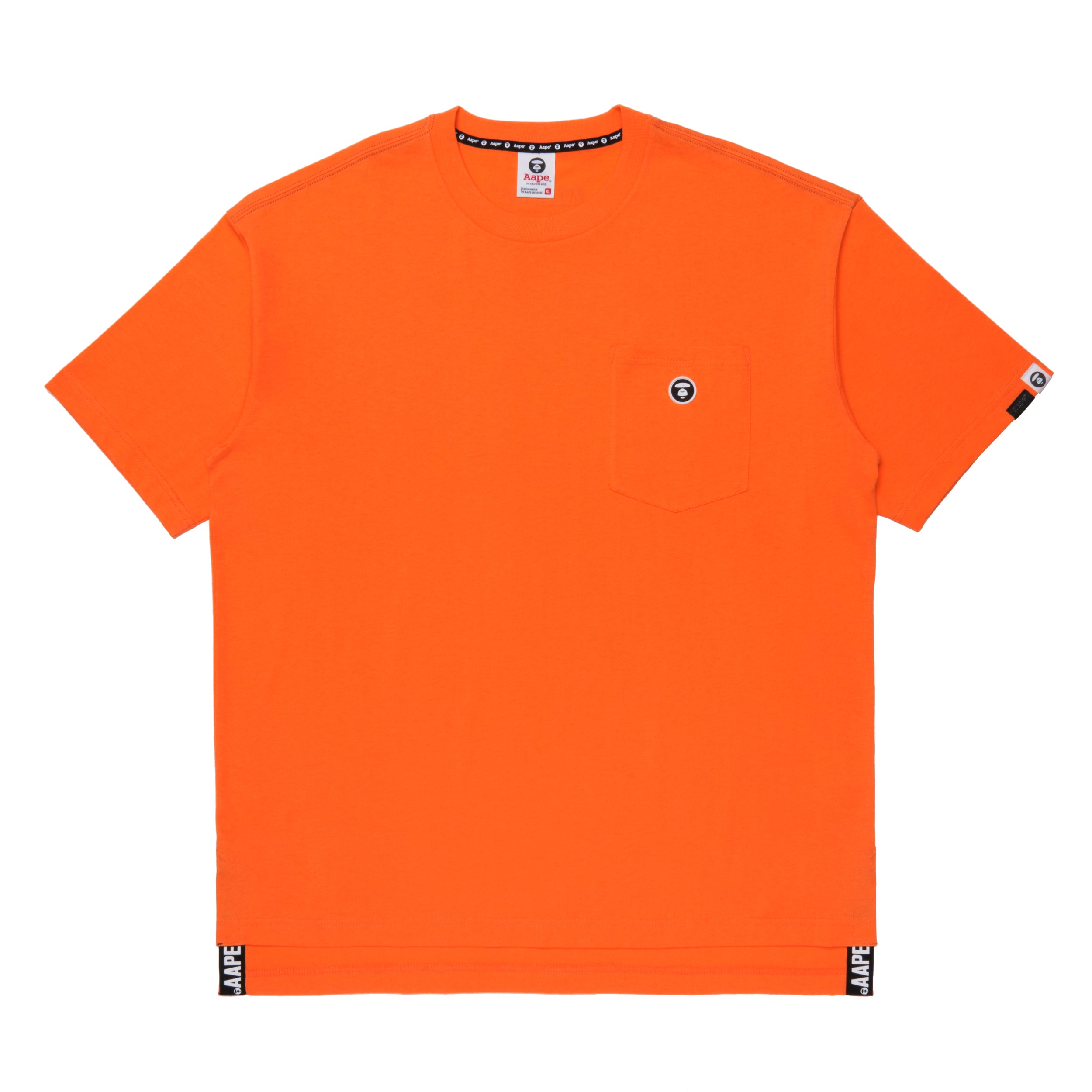 AAPE SIDE SLIT CHEST POCKET TEE