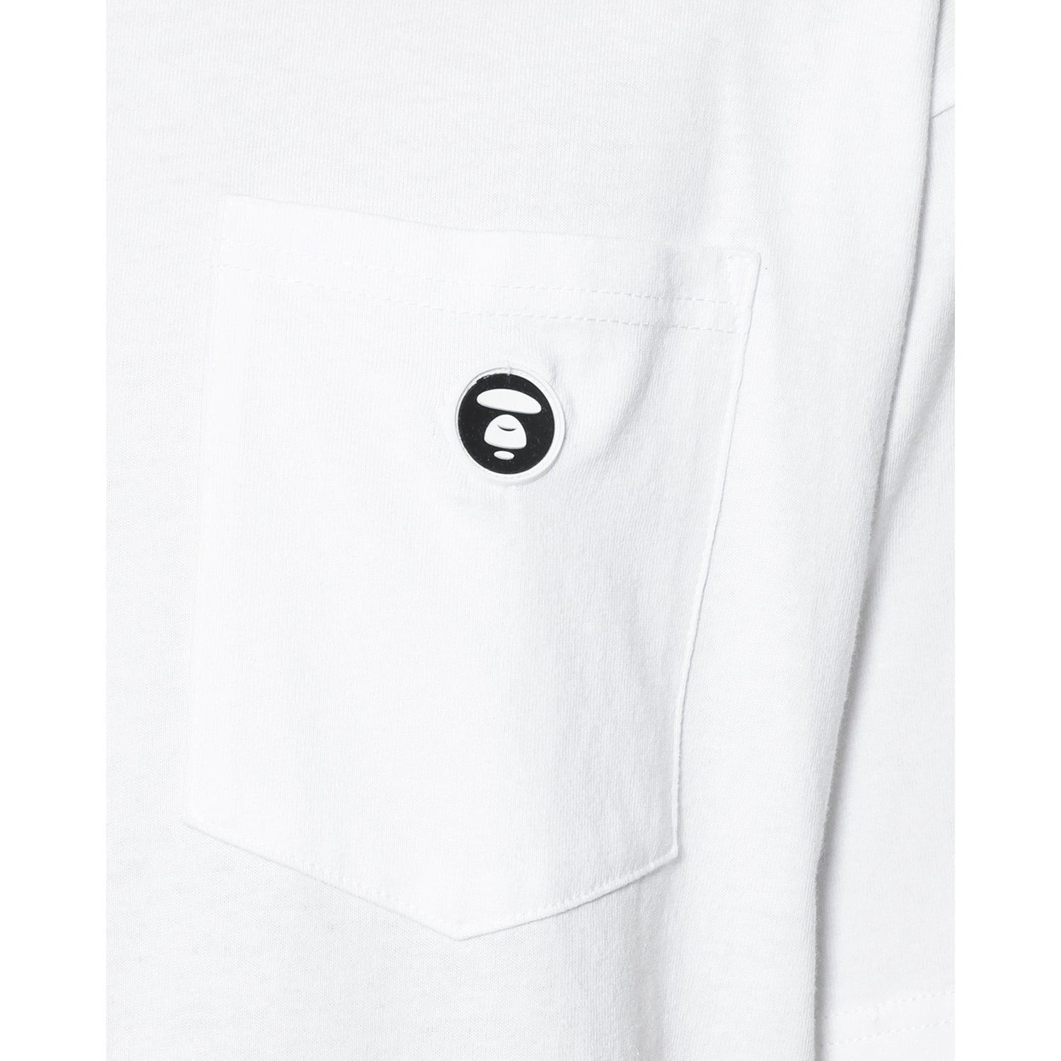 AAPE SIDE SLIT CHEST POCKET TEE