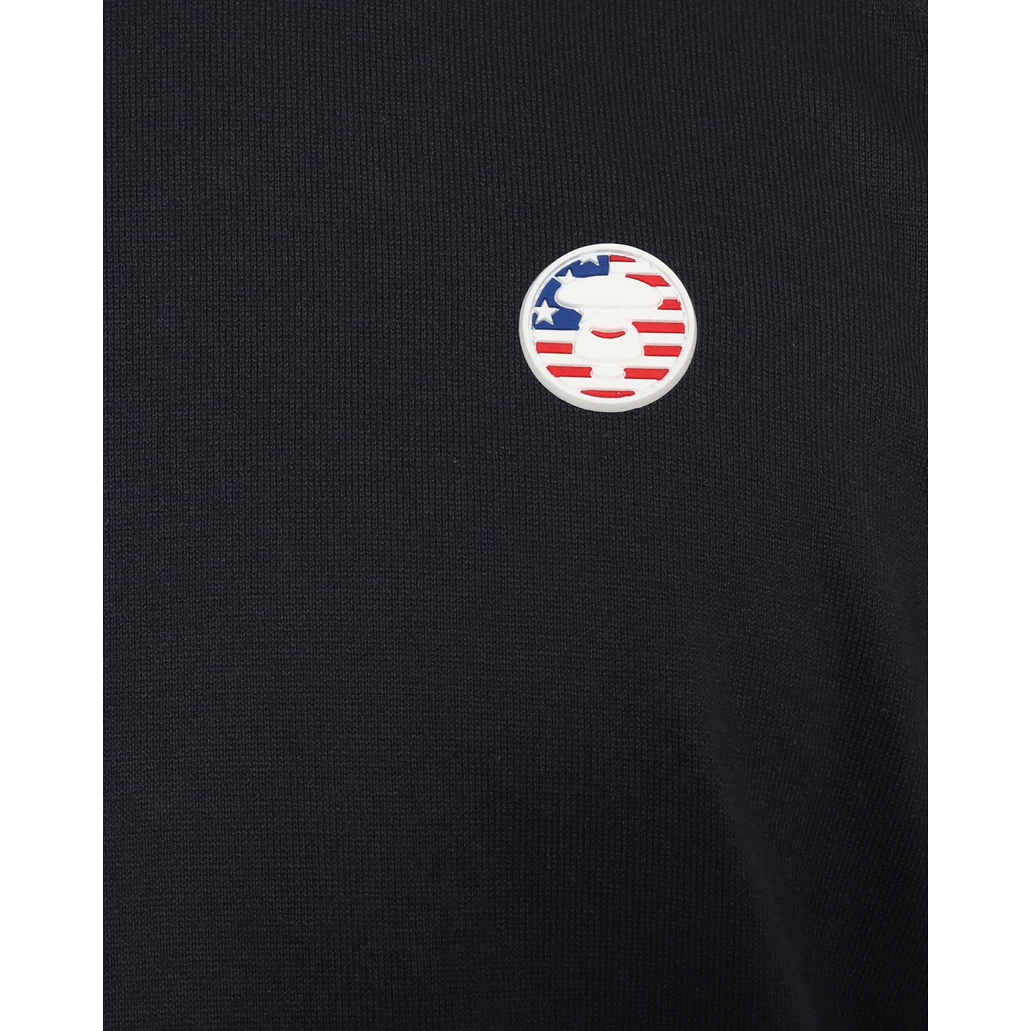 AAPE LOGO PATCH DROP HEM TEE