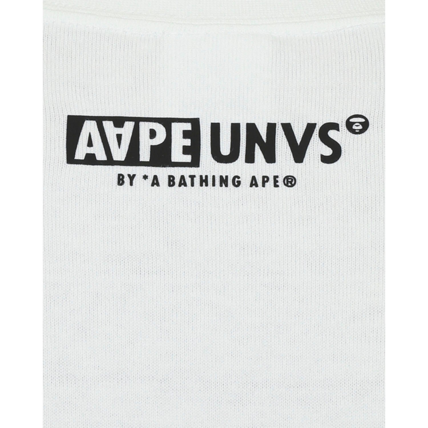 AAPE LOGO PATCH DROP HEM TEE