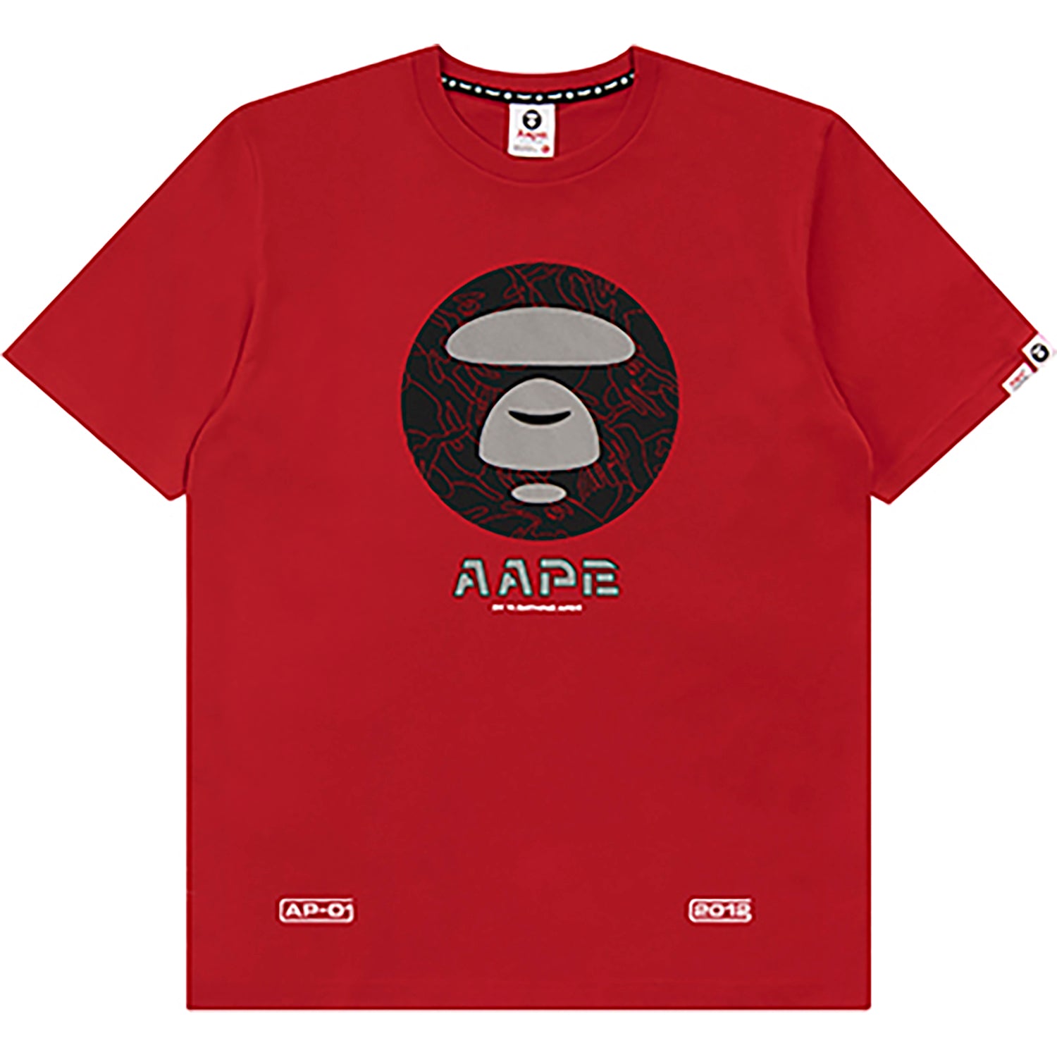 AAPE HEAD PRINT TEE