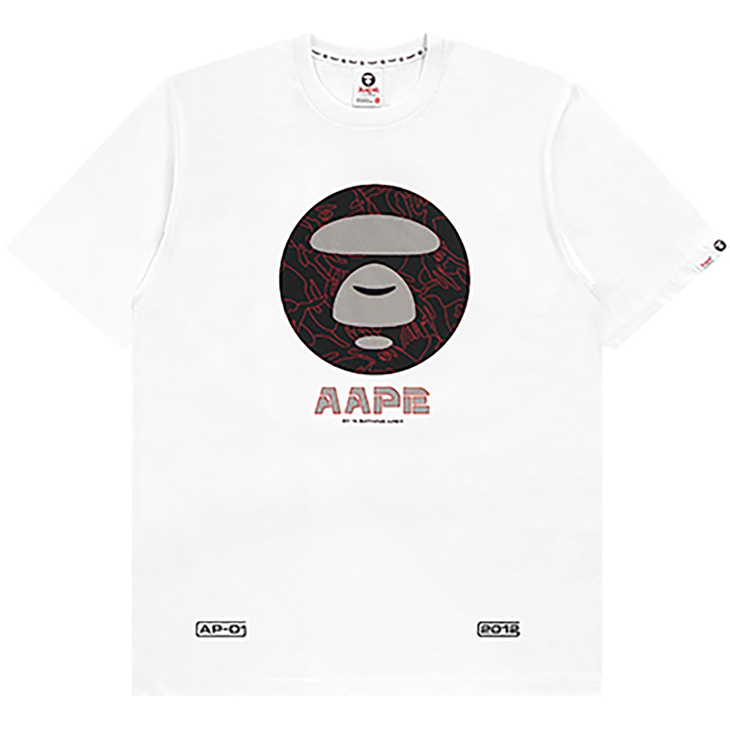 AAPE HEAD PRINT TEE