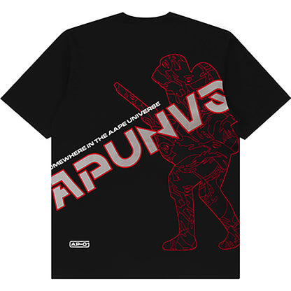 AAPE GRAPHIC LOGO PRINT TEE