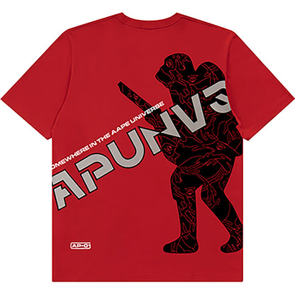 AAPE GRAPHIC LOGO PRINT TEE