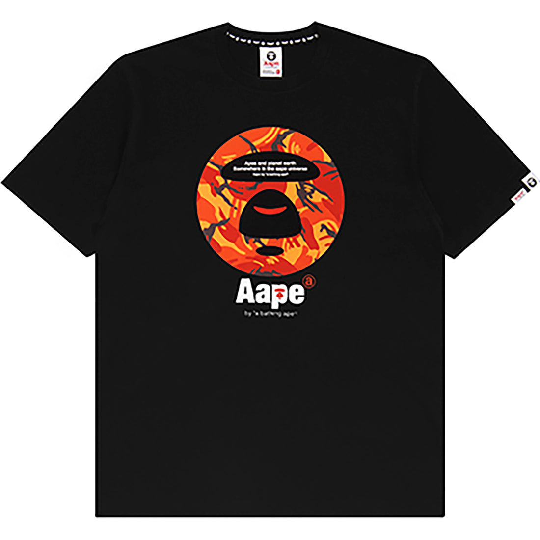 AAPE CAMO EMBLEM TEE