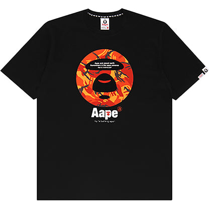 AAPE CAMO EMBLEM TEE