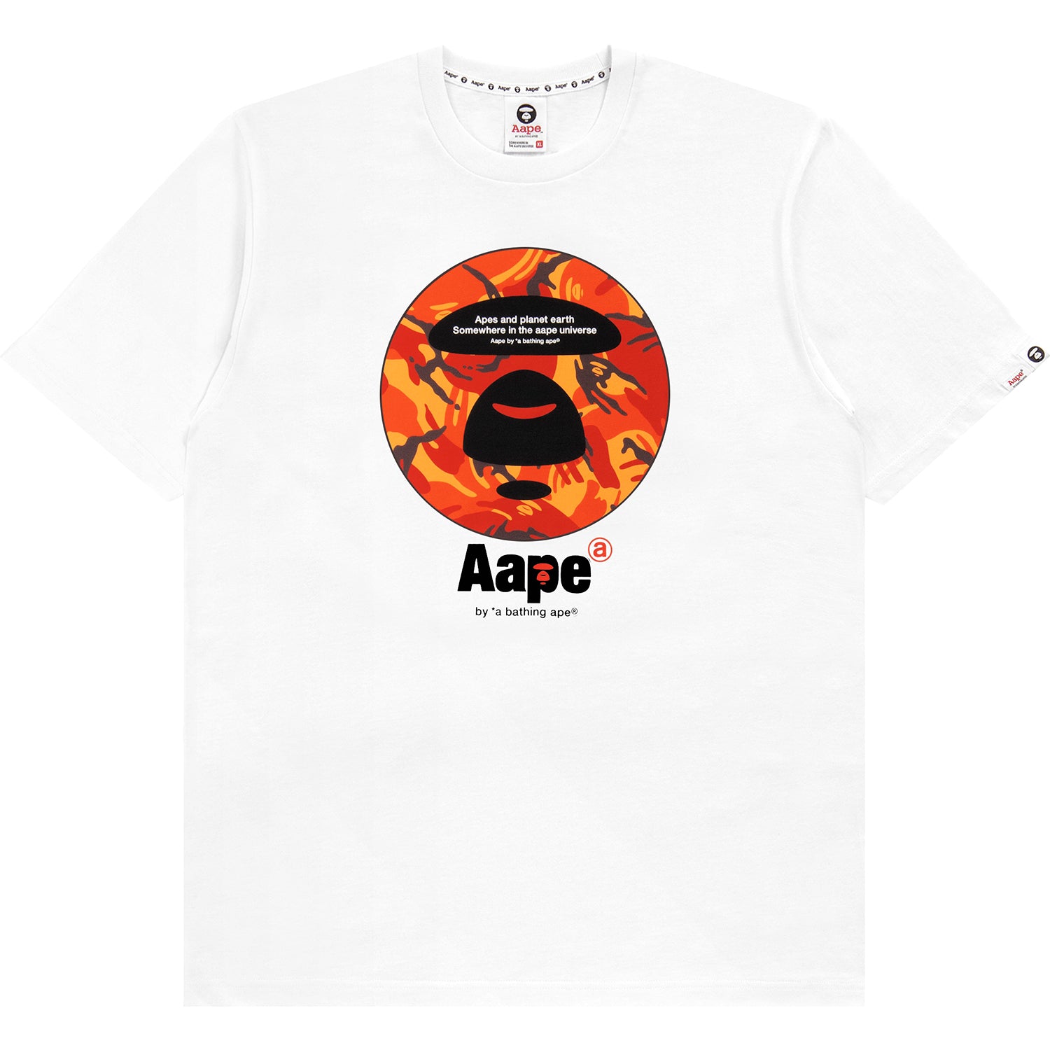 AAPE CAMO EMBLEM TEE